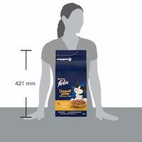 Trockenfutter Katze mit Geflügel, doppelt lecker - delicieux duos, 2 kg