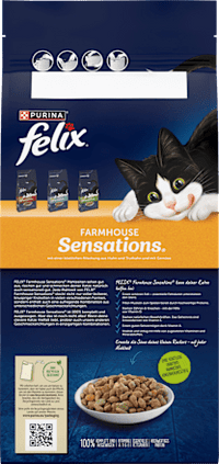 Droog kattenvoer met kip, kalkoen en groenten, Farmhouse Sensations, 2 kg