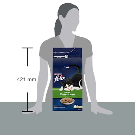 Droog kattenvoer met kip, kalkoen en groenten, Inhome Sensations, 2 kg