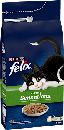 Droog kattenvoer met kip, kalkoen en groenten, Inhome Sensations, 2 kg