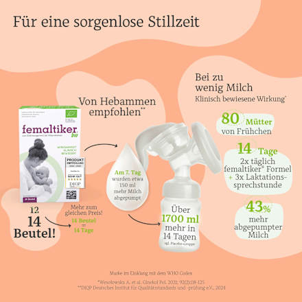 femaltiker Beutel 14 St, 109,2 g