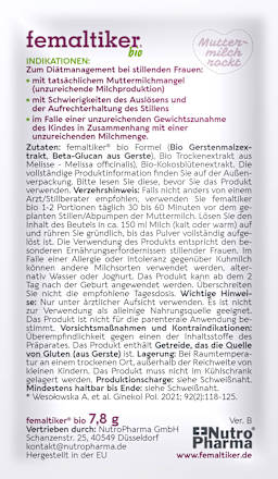 femaltiker Beutel 14 St, 109,2 g
