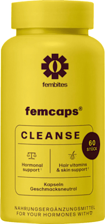 femcaps Cleanse Kapseln 60 St, 47 g