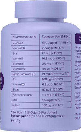 femgums Zyklus Balance Gummidrops  45 St, 115 g