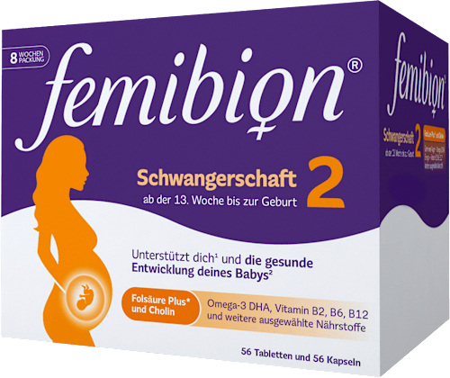 Schwangerschaft 2, 56 Tabletten und 56 Kapseln, 147 g