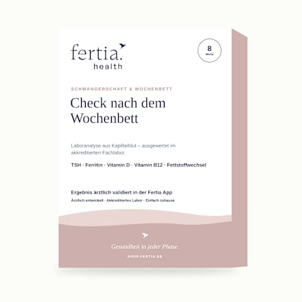 Check nach dem Wochenbett – Bluttest mit Laboranalyse für Zuhause, 1 St