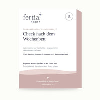 Check nach dem Wochenbett – Bluttest mit Laboranalyse für Zuhause, 1 St