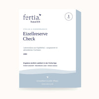 fertia health Eizellreserve Check– Bluttest mit Laboranalyse für Zuhause, 1 St