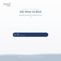 fertia health Eizellreserve Check– Bluttest mit Laboranalyse für Zuhause, 1 St
