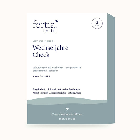 fertia health Wechseljahre Check– Bluttest mit Laboranalyse für Zuhause, 1 St