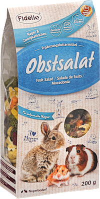 Snackfruitsalade voor knaagdieren, 200 g