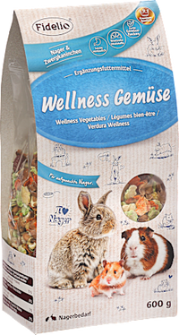 Nagersnack Wellness Gemüse, 600 g