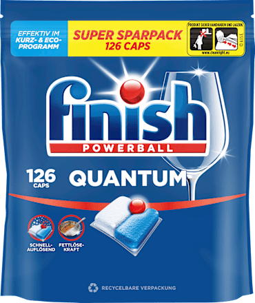 Spülmaschinen-Caps Quantum, 126 St