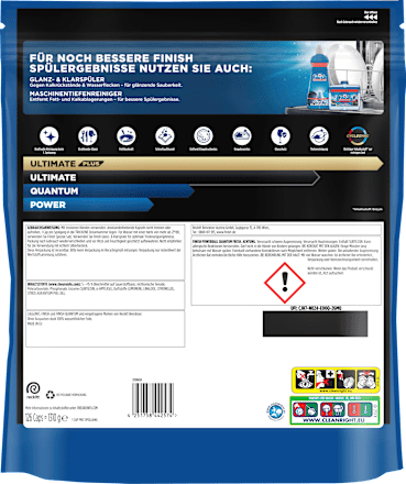 Spülmaschinen-Caps Quantum, 126 St