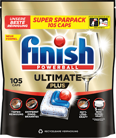 Spülmaschinen-Caps Ultimate Plus, 105 St
