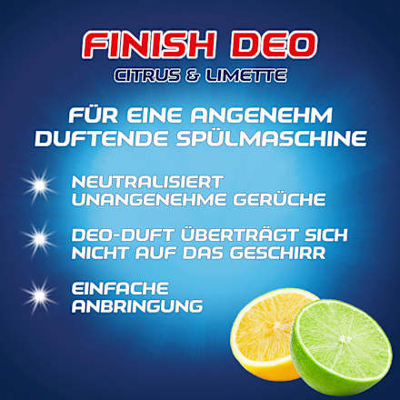 Vaatwasdeodorant Citrus &amp; Lime, 1 st