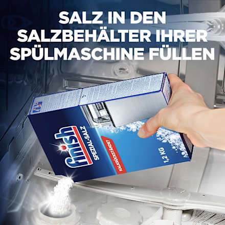 Vaatwaszout speciaal zout, 1,2 kg