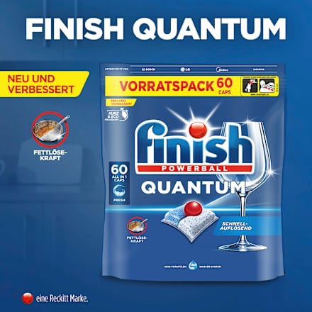 Spülmaschinen-Tabs Quantum, 60 St