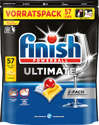 Ultimate Citrus vaatwastabletten, 57 tabletten