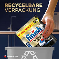 Vaatwastabletten Ultimate Plus, 50 stuks