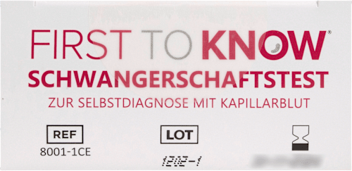 Blut - Schwangerschaftstest, 1 St