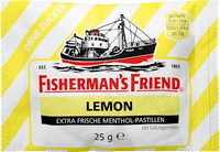 Pastillen, lemon, Zitrone, zuckerfrei, 25 g