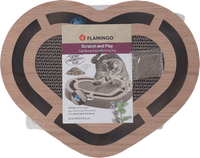 Kattenspeelgoed hart met bal &amp; kattenkruid, 1 stuk