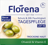 Gesichtscreme Olivenöl & Vitamin E LSF 15, 50 ml