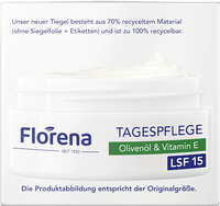 Gesichtscreme Olivenöl & Vitamin E LSF 15, 50 ml