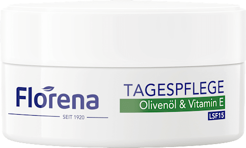 Gesichtscreme Olivenöl & Vitamin E LSF 15, 50 ml