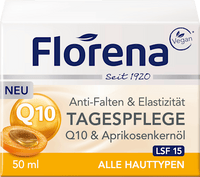 Gezichtscrème Q10 &amp; abrikozenpitolie, 50 ml