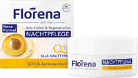 Nachtcreme Q10 & Aprikosenkernöl, 50 ml