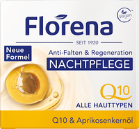 Nachtcreme Q10 & Aprikosenkernöl, 50 ml