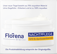 Nachtcreme Q10 & Aprikosenkernöl, 50 ml