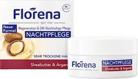 Nachtcreme Sheabutter & Arganöl, 50 ml
