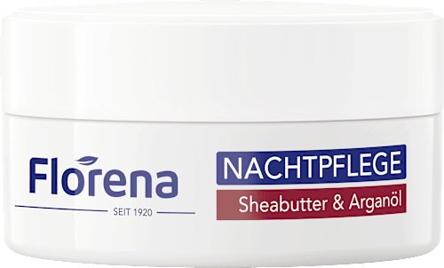 Nachtcreme Sheabutter & Arganöl, 50 ml