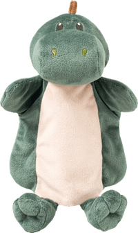 Handpuppe Dino, grün + beige, 1 St