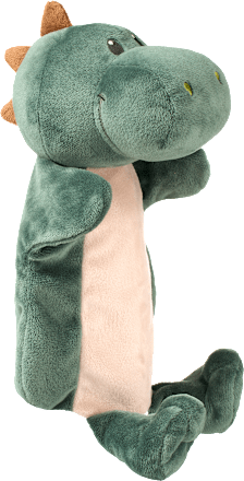 Handpuppe Dino, grün + beige, 1 St
