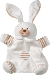 Handpuppe Hase, weiß, 1 St