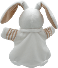 Handpuppe Hase, weiß, 1 St