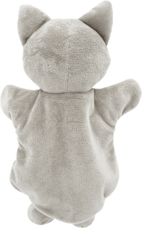 Handpuppe Katze, grau, 1 St