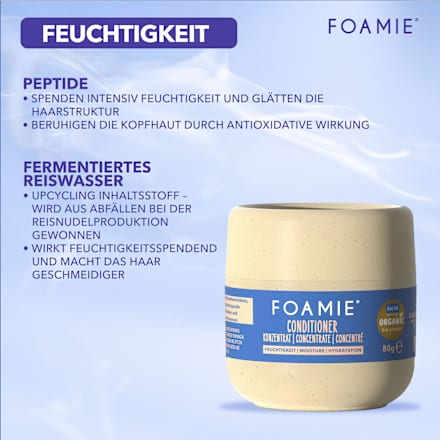 Conditioner Konzentrat Feuchtigkeit, 80 g Foamie