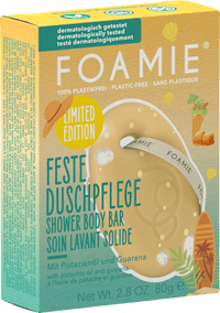 Festes Duschgel Caramel Pistachio Kiss, 80 g