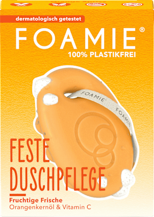 Festes Duschgel Fruchtige Frische, 80 g