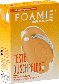 Festes Duschgel Fruchtige Frische, 80 g Foamie