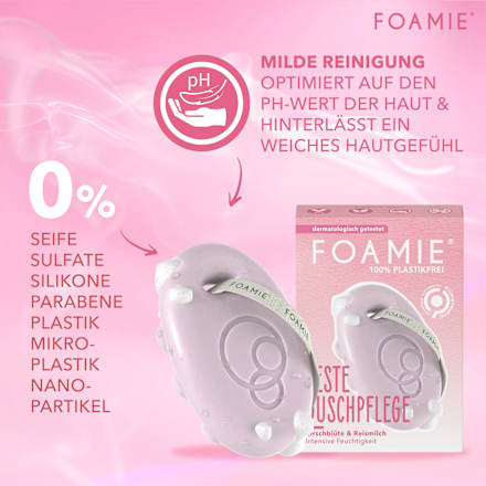 Vaste douchegel kersenbloesem &amp; rijstmelk, 80 g