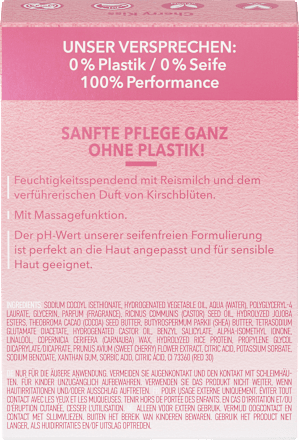 Vaste douchegel kersenbloesem &amp; rijstmelk, 80 g