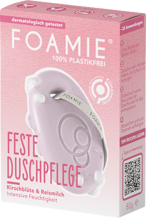 Vaste douchegel kersenbloesem &amp; rijstmelk, 80 g