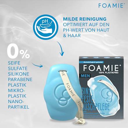 Douchegel voor mannen Water Mint &amp; Citroen 3-in-1, 90 g
