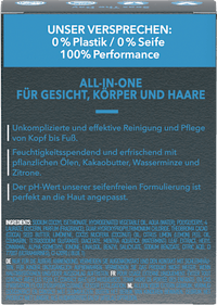 Festes Duschgel Men Wasserminze & Zitrone 3in1, 90 g